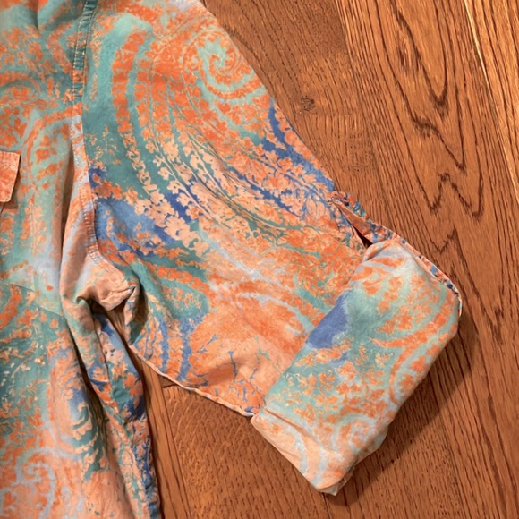 Ralph Lauren Jeans Co Button-Down Shirt Multicolor Size 1X - Picture 8 of 11